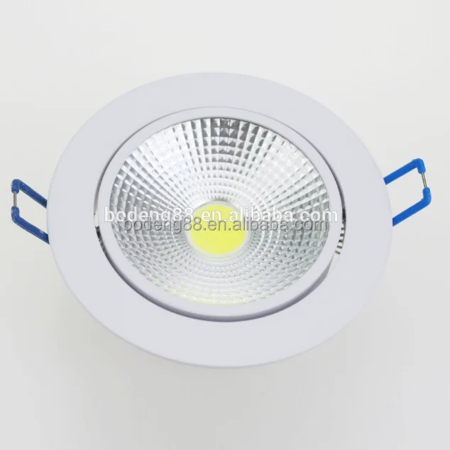Светодио дный LED пластик и алюминиевая лампа 7 Вт 2700LM-6500LM COB потолок круглый 5 Вт 3 Вт светильники для выставочного зала