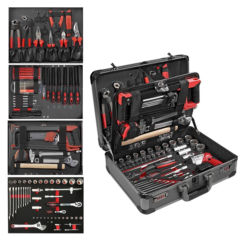 132pcs Comprehensive  Professional Tool Set with Password Lock