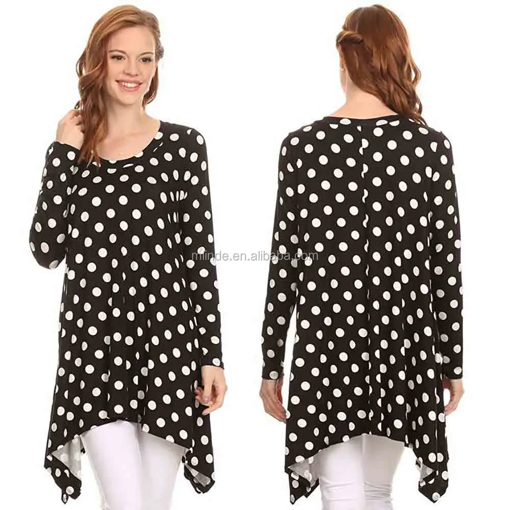 polka dots dress designs pakistani