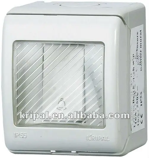 Interrupteur étanche IP55 Pro Elec – Pour Extérieur, Modèle PEL00891