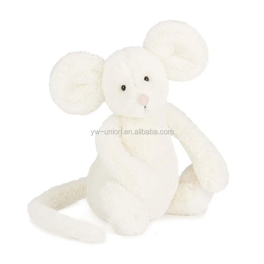 white mouse plush