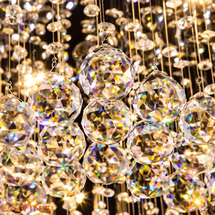 ま*ぴ様 柱シャンデリア灯 レビュー特典】魅惑の煌めきシャンデリアフロアライト OF-026/1F