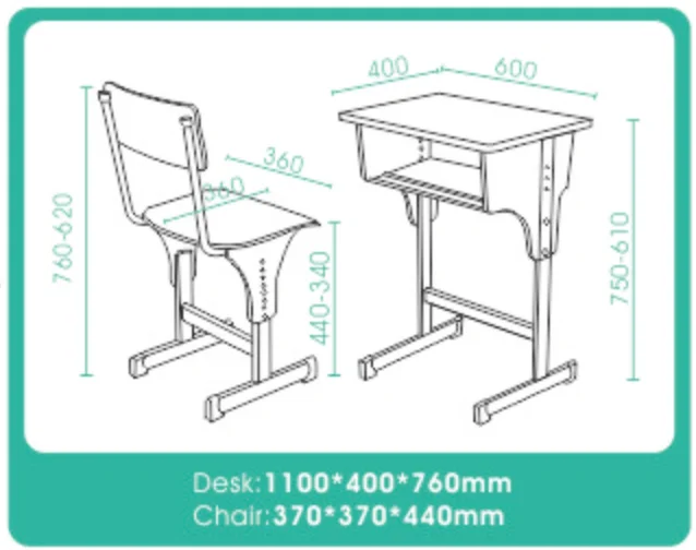 Дешевая классная мебель высококачественный стул из фанеры регулируемый стол для студентов и школьной
