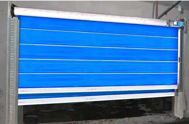 Customized 3 Hours Inorganic Fabric Curtain Fire Resistant Rolling Shutter Door