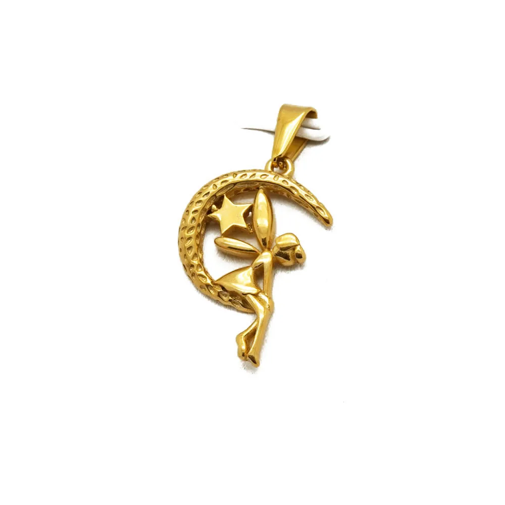 Newest Style Cheap Price 24k Gold Plated Triangle Dragger Sword Pendant for Jewelry Making
