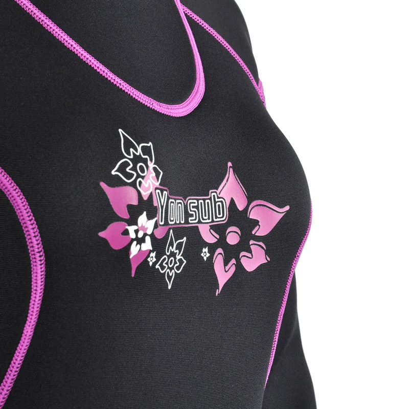 Неопреновый цельный гидрокостюм для дайвинга 3 мм для женщин