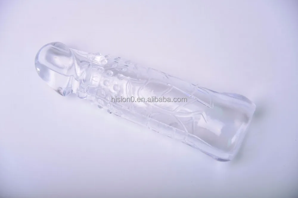 7cm Enhanced Crystal Dong Extension Stretchable Cock Prelong Enhancer