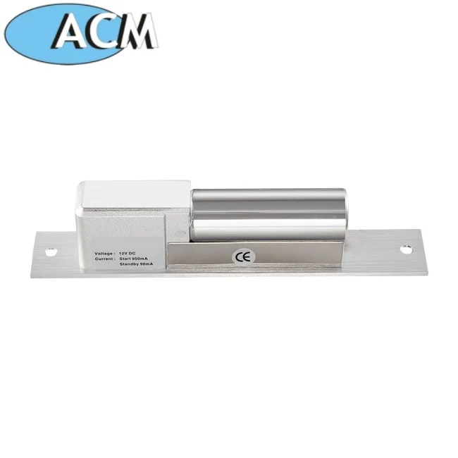 Dead Sliding Motor Solenoid Secure Drop Fail Safe Low Temperature Mini Electric Bolt Lock