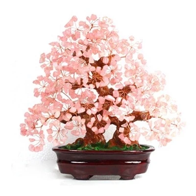 NEW Wholesale Feng Shui Gemstone Tree Home Decoration Lucky Fortune Money Tree for Gift