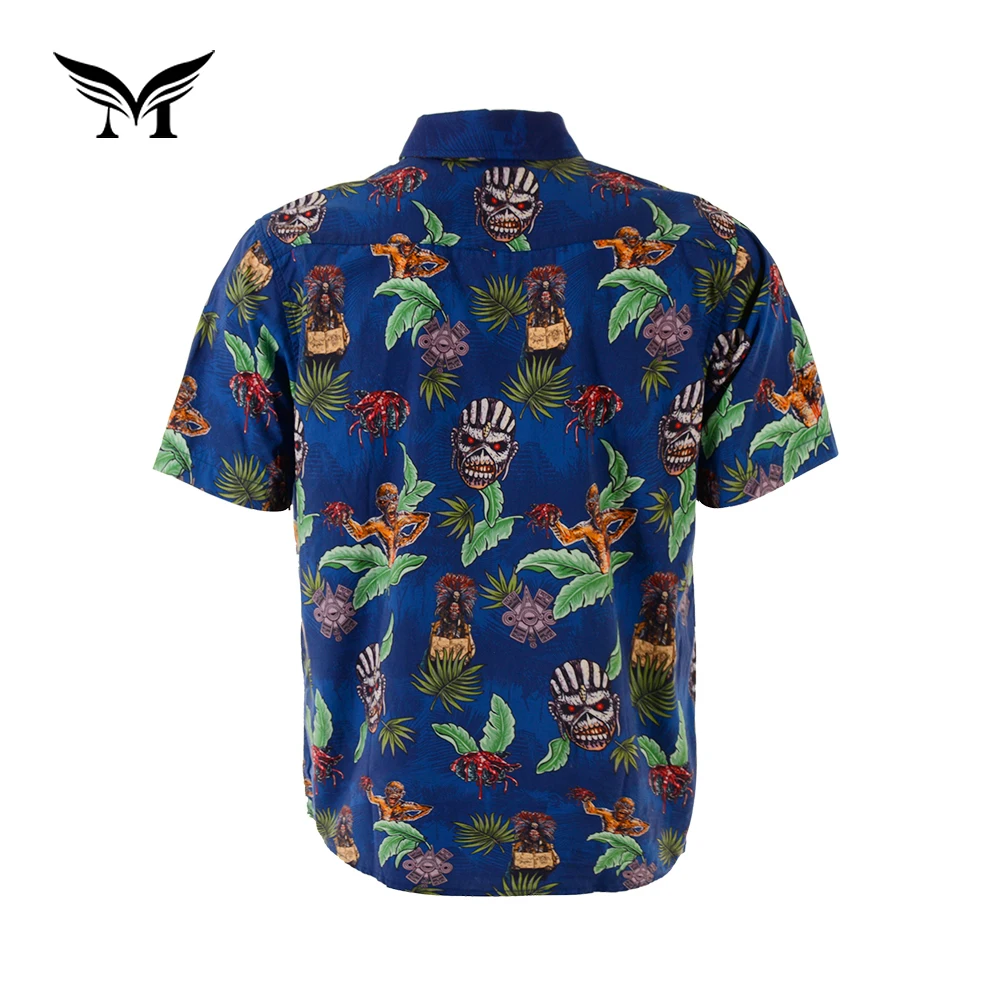 2023 Custom New Look Summer Printed New Style Men Shirt Casual Italian Design for Summer