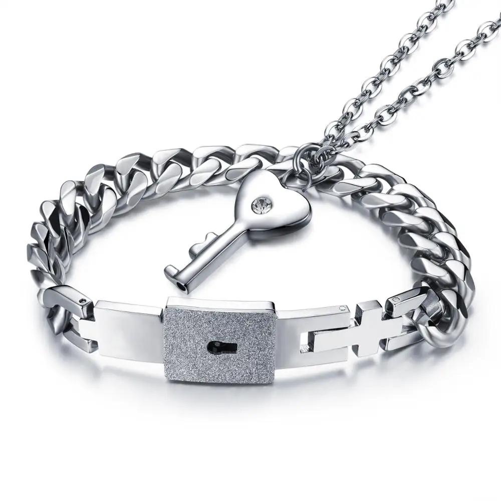 forever lock and key bracelet