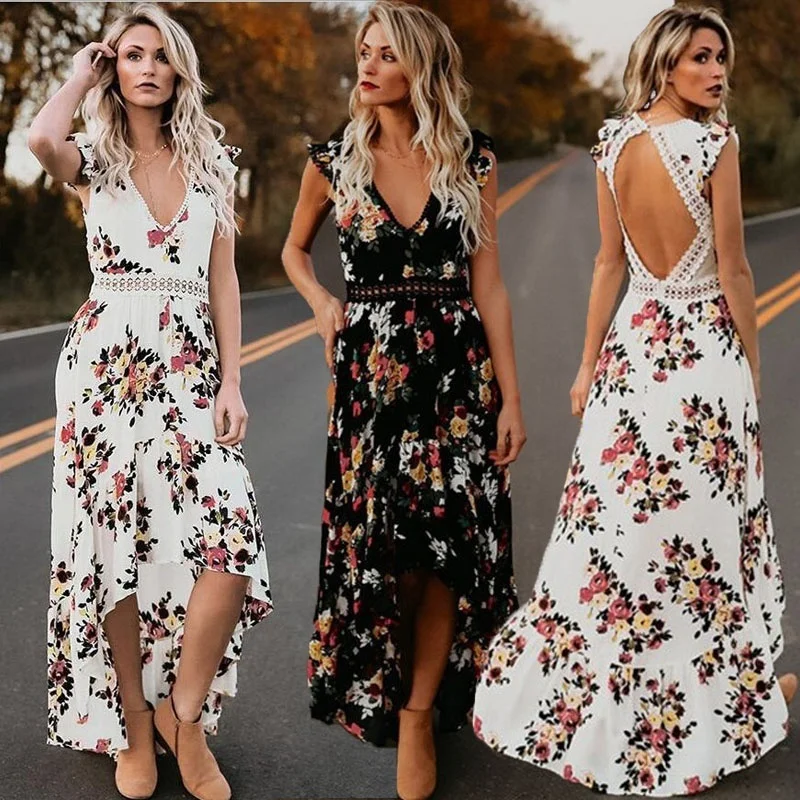 taylor chiffon maxi dress