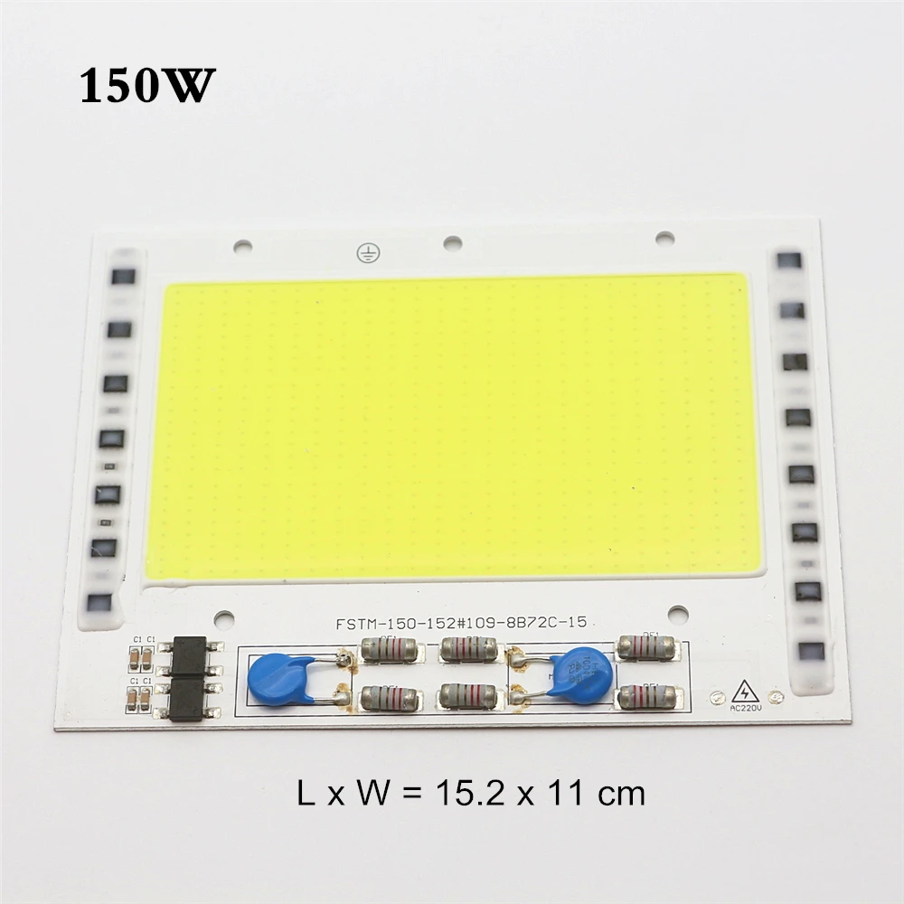 No Need Driver 200W 220V Warm white Input High Lumens LED COB Chip For DIY LED Floodlight Spotlight light Chips