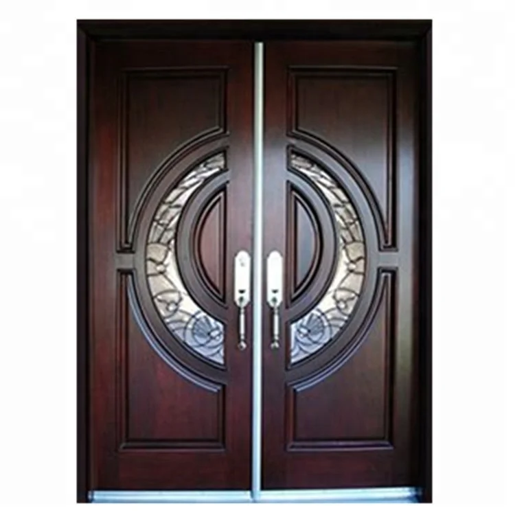 Custom Door Designs Merbau Double Doors Buy Double Door Custom Door Custom Door Handle Product On Alibaba Com