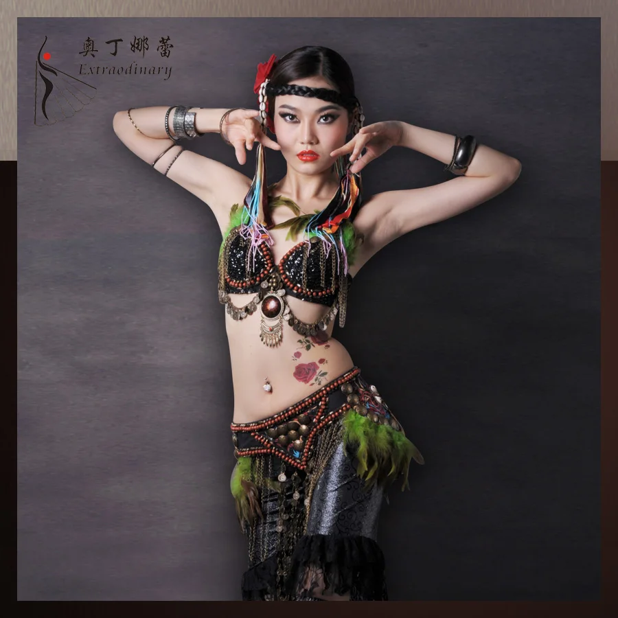 Danza Abbigliamento Tribal Fusion Tribal Belly Dance Wear