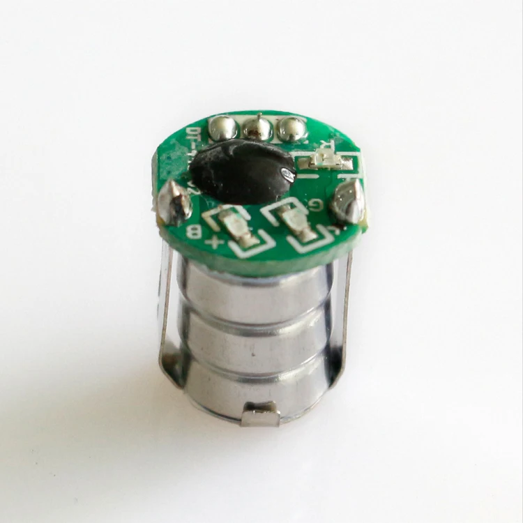 Mini pre-programmed color led vibration light module for gift box and children toy