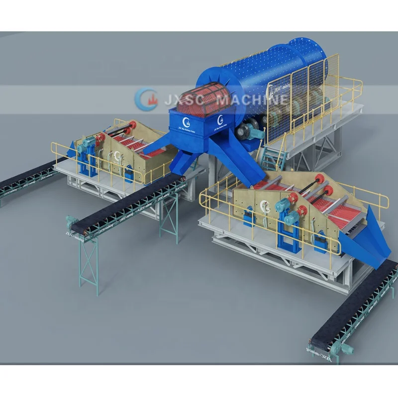 80TPH Diamond Mining Machine Diamond Equipment Separator in Russia Jubilee Mine Site