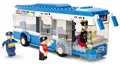 Free shipping educational plastic model building blocks kit assembled toy city bus creative kindergarten kids children