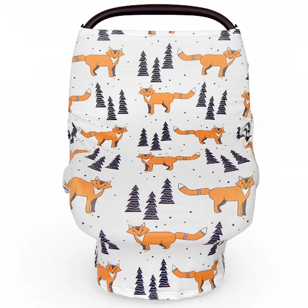 Универсальный навес на сиденье автомобиля с синими стрелками для мальчиков шарф грудного вскармливания бесконечный чехол