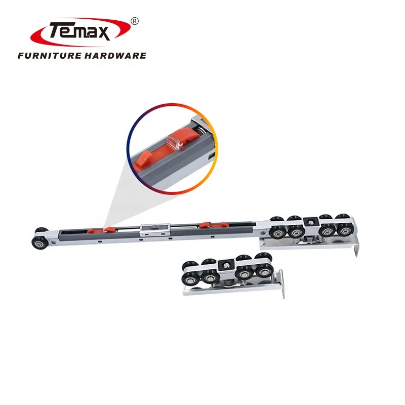 Temax 2023 Modern Design Soft Closing Wardrobe Closet Door Roller for Hotel Kitchen Use