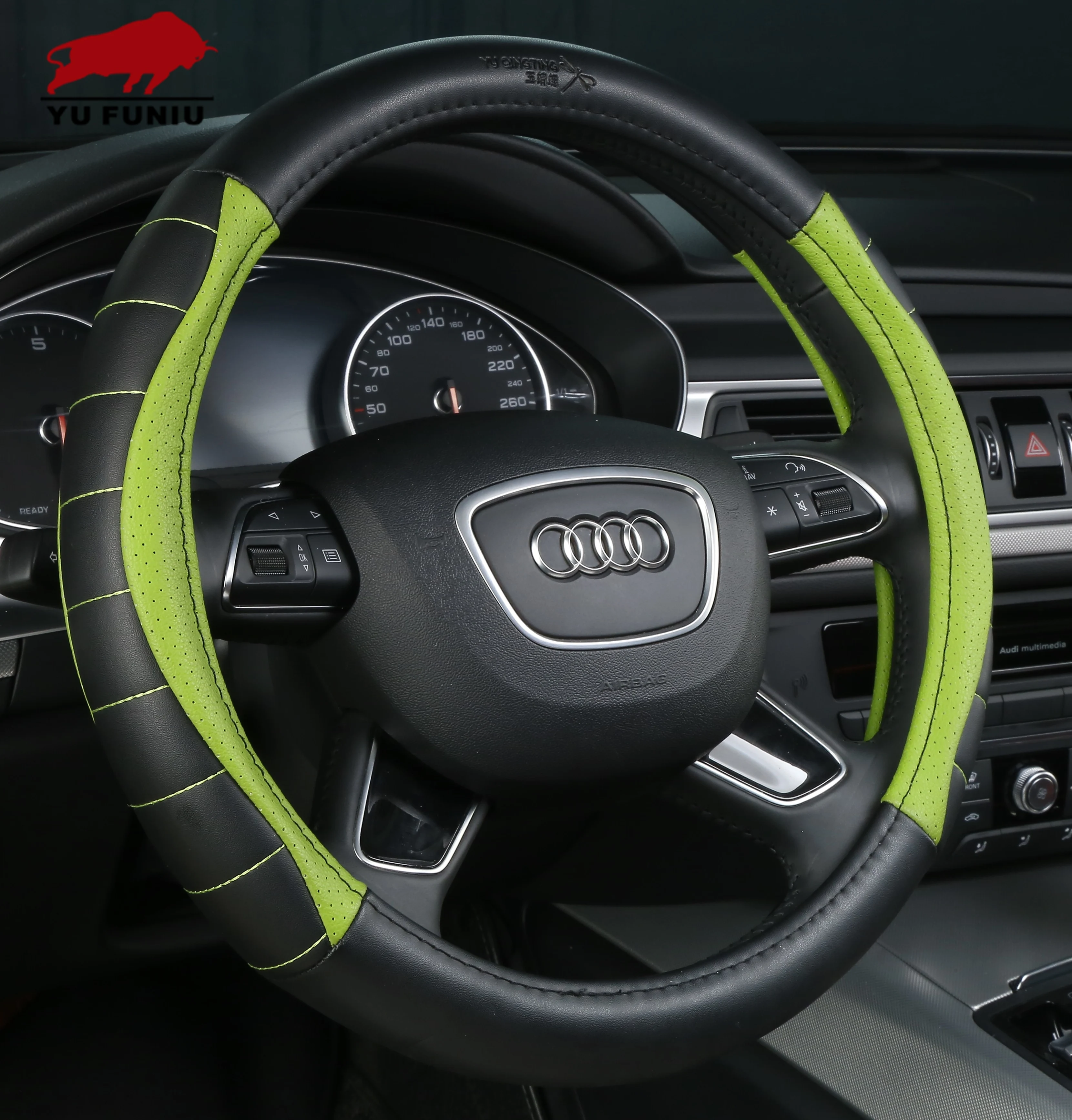 汽车配件国旗设计的 pu pvc 转向轮盖