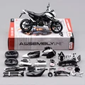 KTM 690 DUKE 3 Motorcycle Model Building Kits 1 12 Assembly Toy Kids Gift Mini Moto