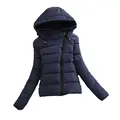 2016 New Winter Fashion Cotton Jacket Women Korean Short Down Padded Jacket Thick Warm Big yards