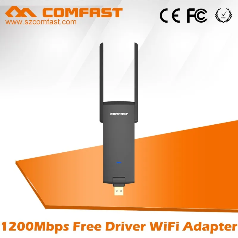 2017 Лучшие Продажи Для Беспроводной Сетевой Карты Для COMFAST CF-926AC 802.11AC Черный Цвет