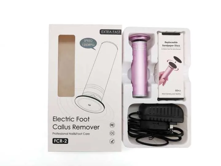 Battery Operated Cordless Electric Disposable Tool Machine File Foot Callus Remover for Podiatry