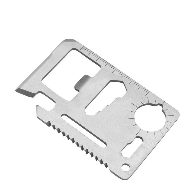 Hunting Credit Card Knives Outdoor Camping Survival Multifunction Mini Swiss Knife  Keychain SOS Pocket Multi Knife Tools