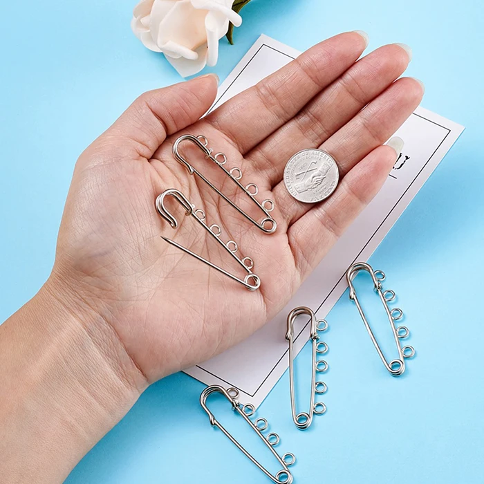 Золотые и Серебряные железные булавки Kilt безопасная брошь для одежды фурнитура застежка ювелирные изделия ткань шитья «сделай сам» домашние