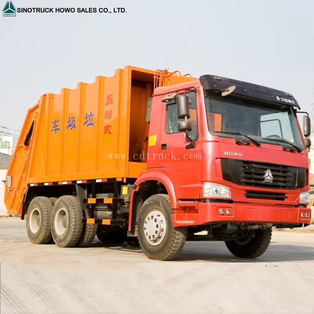 
 Sinotruk новый и используется 8cbm compactor мусоровоз для продажи  