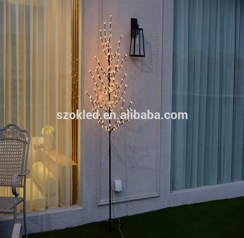 Лидер продаж! 1.5 м 180 светодиоды декоративные деревья светодиодные