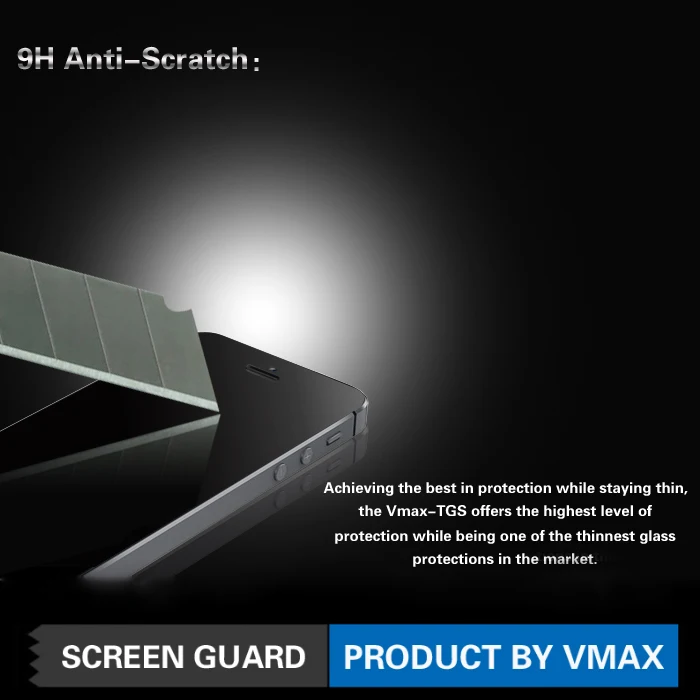 0.2MM взрыва- доказательство 2.5d многоразовые мобильный телефон 9h закаленное стекло протектор экрана для iphone 6