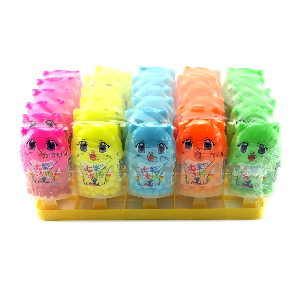 Диспенсер для мороженого, конфеты, игрушечная упаковка, Мини Круглые шарики, Халяльные сладкие конфеты