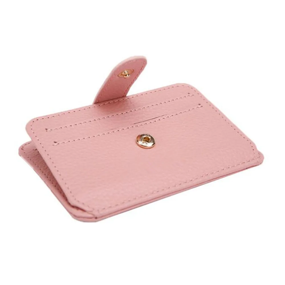 Women Gifts Pink Faux Leather Slim Wallet Business Credit Card Holder Buy Leather Credit Card Holder Pu Leather Slim Wallet Pink Leather Card Holder Product On Alibaba Com