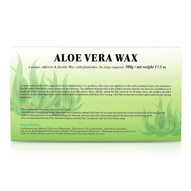 Hochwertiges 500g Aloe Vera Enthaarungswachs, Heifilm-Wachsblock zur  Haarentfernung| Alibaba.com