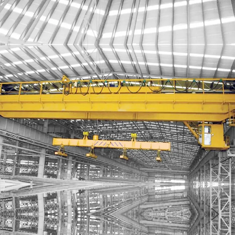 Double Girders Rotation Telescopic Hanging Beam Magnetic Overhead Crane ...