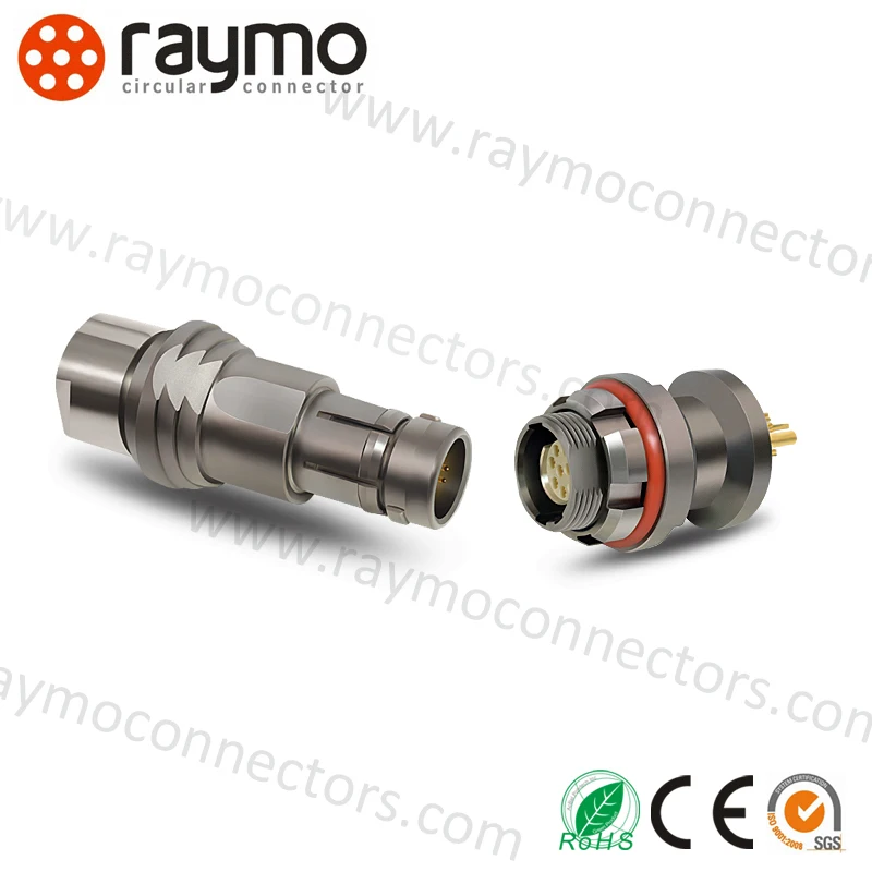 U Series Push Pull Circular Connector IP68 Waterproof Connector Fischers Ultimate Series UP01 UR01 UR02