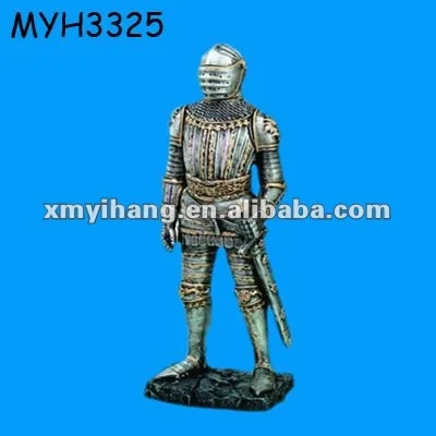 ポリレジン中世騎士鎧置物像彫刻 Buy 騎士置物 騎士の鎧 騎士像 Product On Alibaba Com