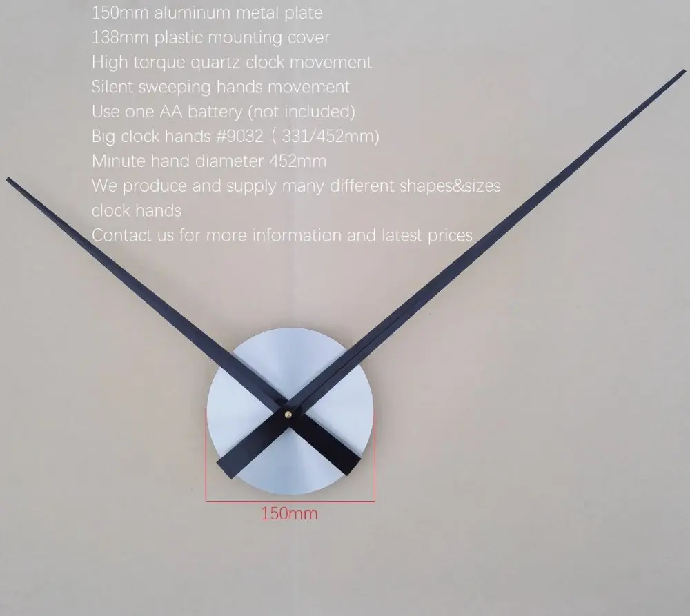 Big Diy Wall Clock Parts Large Diy Clock Wall Stickers Decoration Clock Wall Decals Diy Art Clock Buy Diy Wall Clock