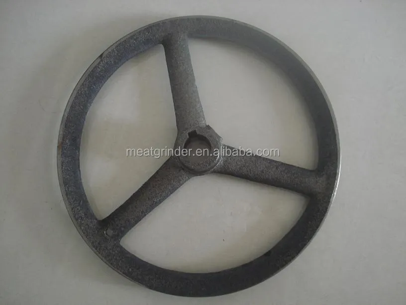 
Мясорубка 22 # с колесиком, Мясорубка из чугуна, со множеством запасных частей 