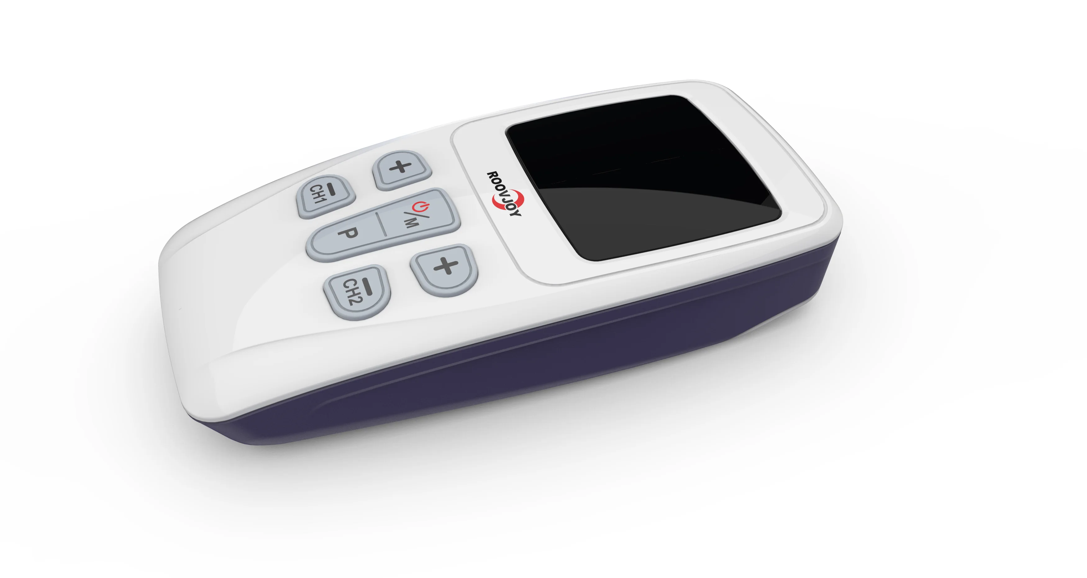 ROOVJOY TENS 2 Channel 3 in 1 Tens Unit EMS Muscle Stimulator for Back Pain Relief Massager and Muscle Stimulation