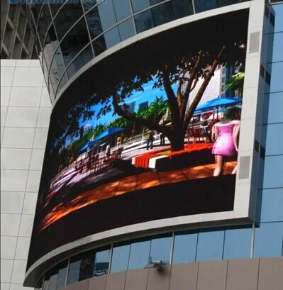 Good Price P10 LED Display Screen for Advertising Building Stage Video Wall Board Pantalla LED P5 3D Curve Screen Panel