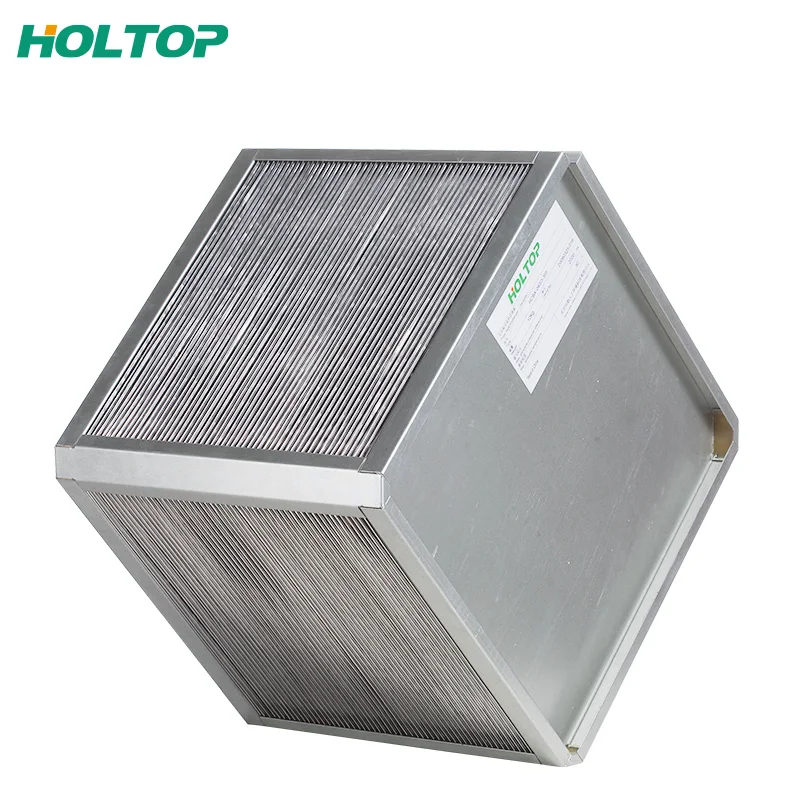 HRV Heat Exchanger Core with Hygroscopic Plate Energy Recovery Cube Recuperators