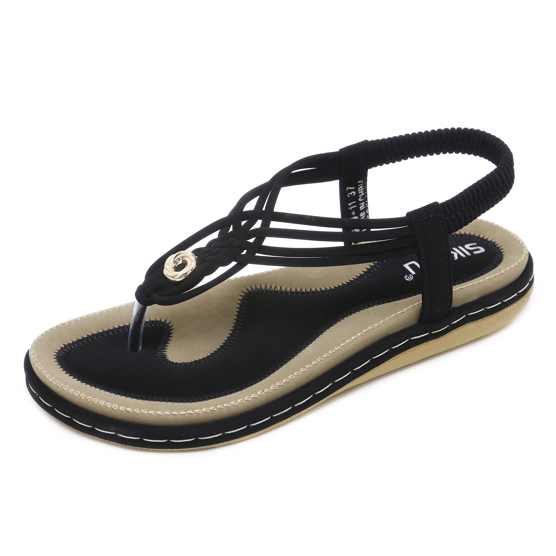 Comfortable Flat Sandals Online | Buy Latest Sky Blue Flats - Mykono