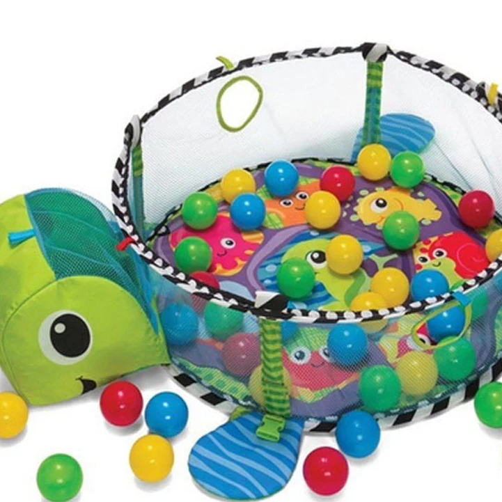 Hot Sale 3 In 1 Baby Mat Ball Pit Baby Kids Play Mat Gym Turtle With Sides View Kids Play Mat Bestnew Toys For Baby Play Mat Product Details From Shantou Chenghai