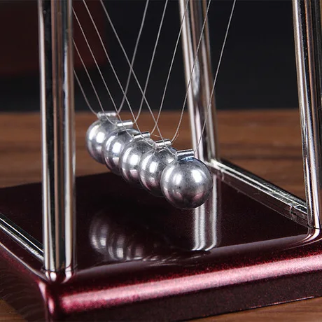 Simple Magnetic Physical Newton Swing Pendulum Wave Ball Experiment Physics  Toy Newton Balance Friction Ball  Toys Decoration