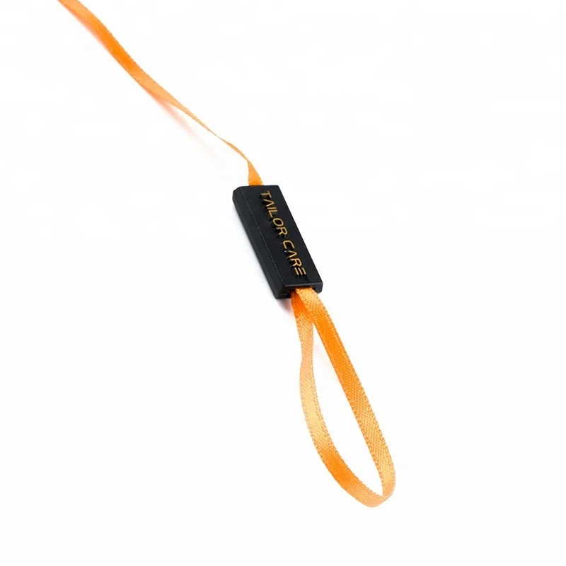 Custom Design New China Security Orange Hang Tag String