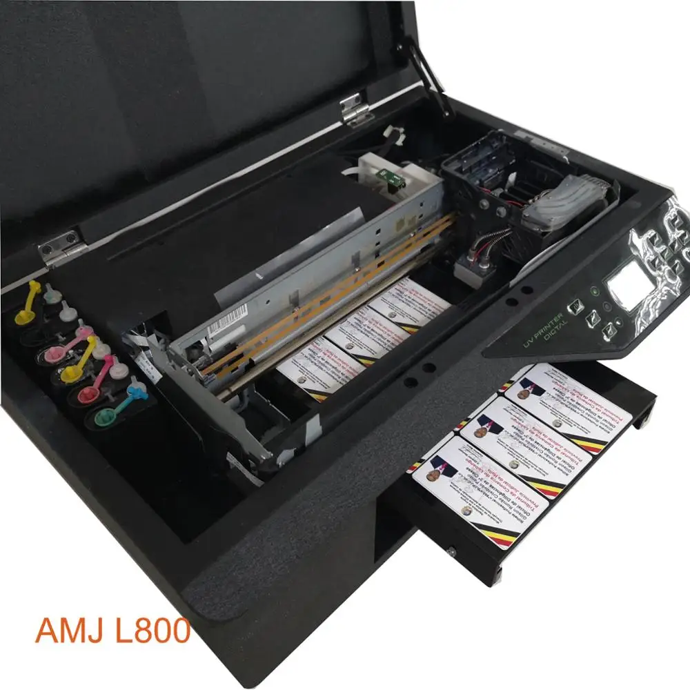 professional amj l800 uv hologram holographic game trading card printer Professional AMJ L800 UV Hologram